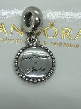 ✨🔥Pandora Santo Battesimo AMELIA Charm Travel Pendant